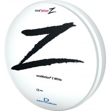 Dentaurum ceraMotion Z White - 1pc - THICKNESS OPTIONS AVAILABLE - SPECIAL ORDER